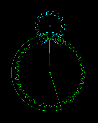 Sternradgetriebe oder Sternrad-Schrittgetriebe Sternradgetriebe oder Sternrad-Schrittgetriebe