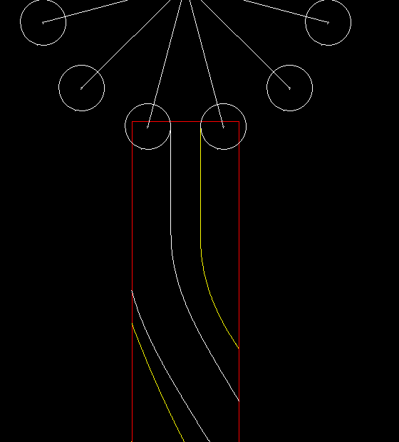 Zylinderkurven-Schrittgetriebe, 2-gängig, in der Abwicklung dargestellt Zylinderkurven-Schrittgetriebe, 2-gängig, in der Abwicklung dargestellt